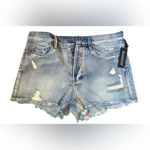 NWT Blank NYC Distressed Shorts Size 30